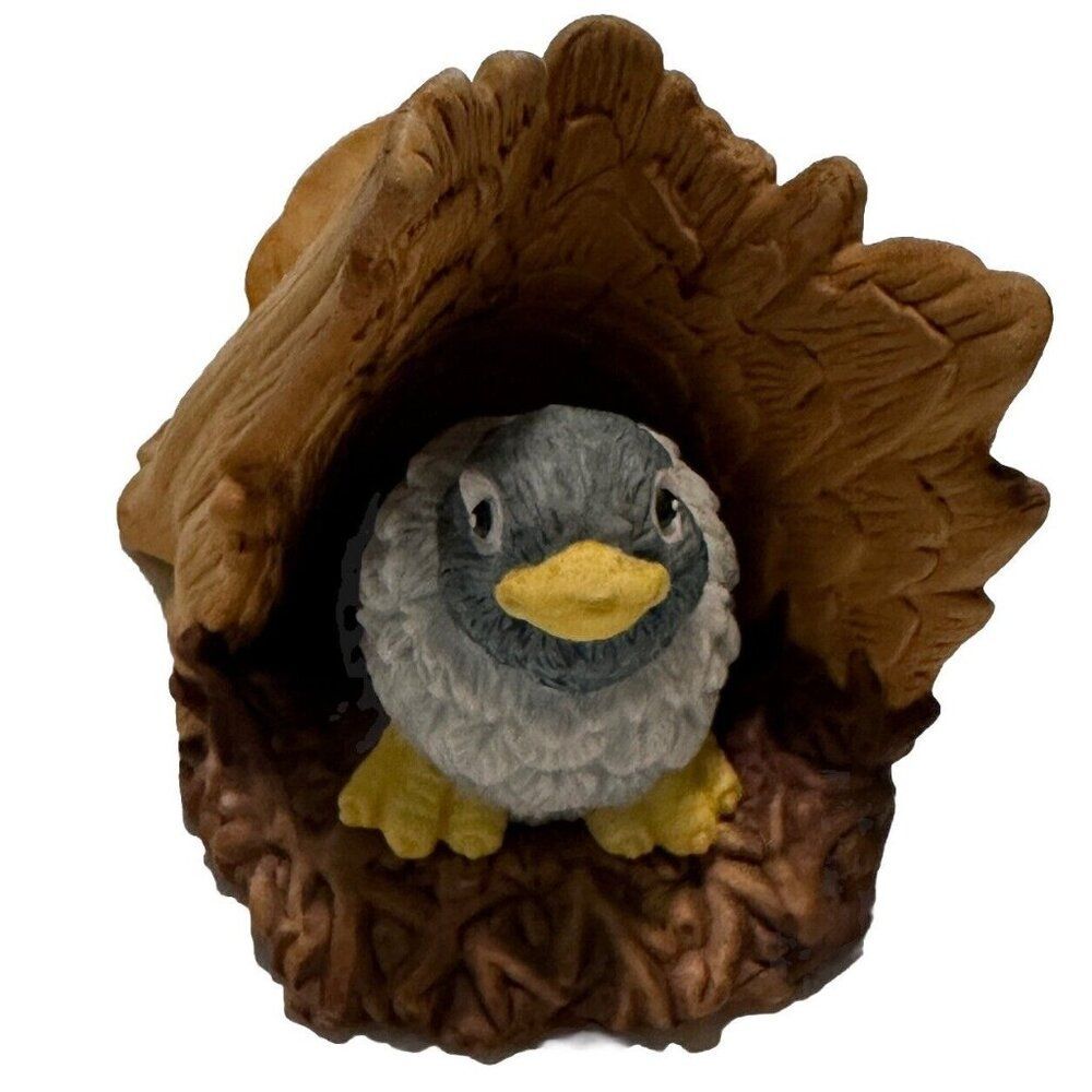 Franklin Mint Woodland Surprises Figure Bluebird Bird Jacqueline B Smith 1984
